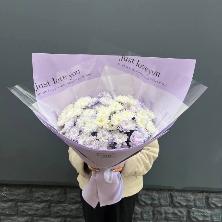 9 воздушных хризантем в Чите