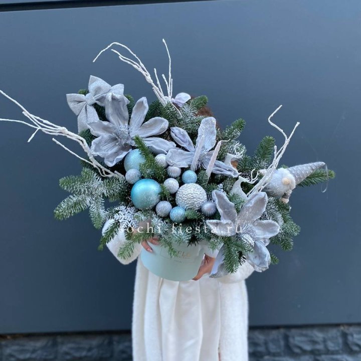 Композиция "Снежный цветок" в Чите