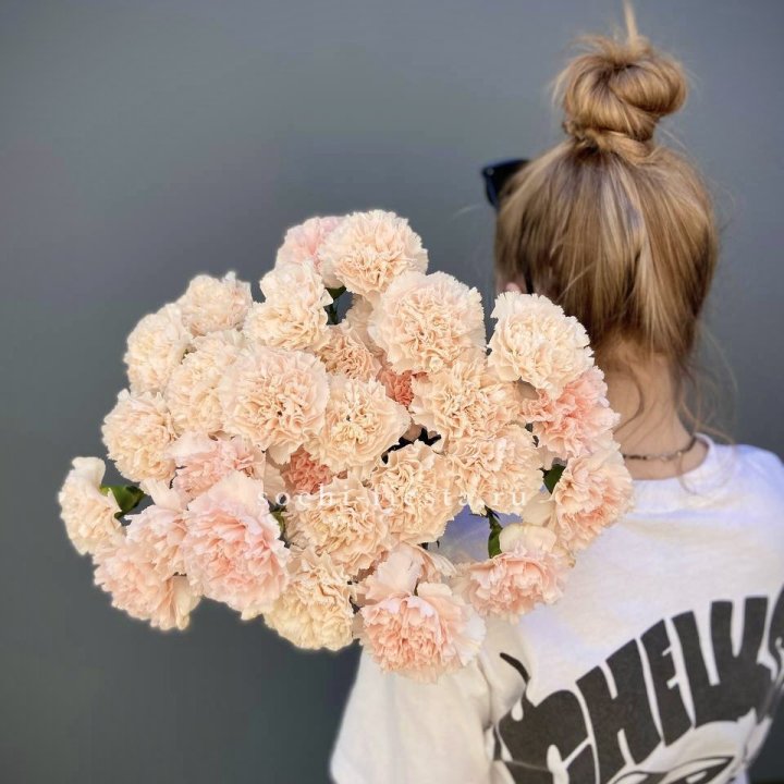 Охапка диантусов  в Чите