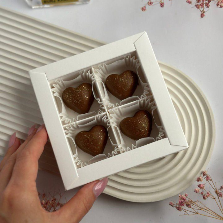 Бельгийский шоколад сердца в Чите