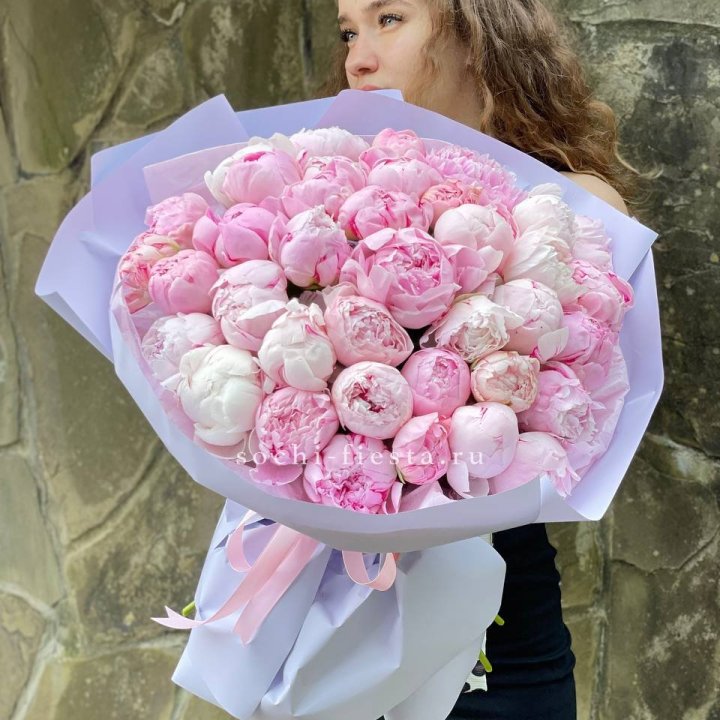 39 нежных пионов в Чите