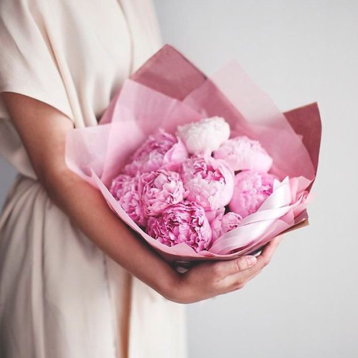 9 зефирных пионов в Чите