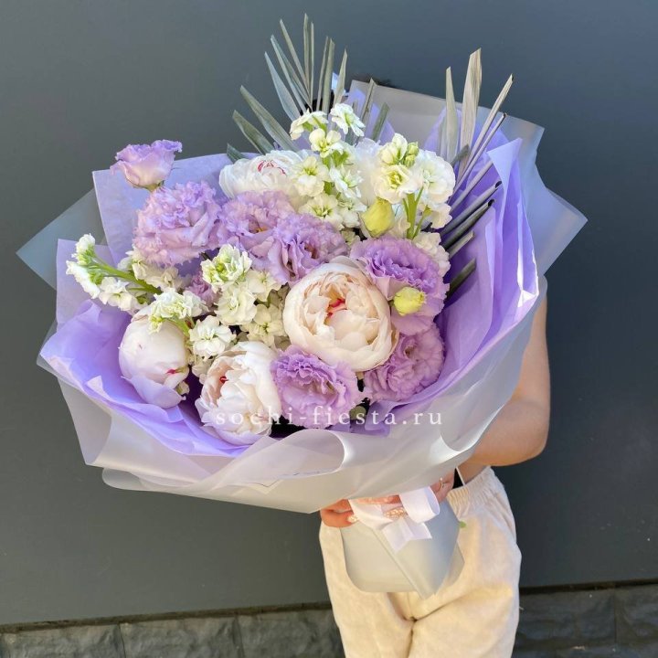  Букет "Лавандовое мороженое" в Чите