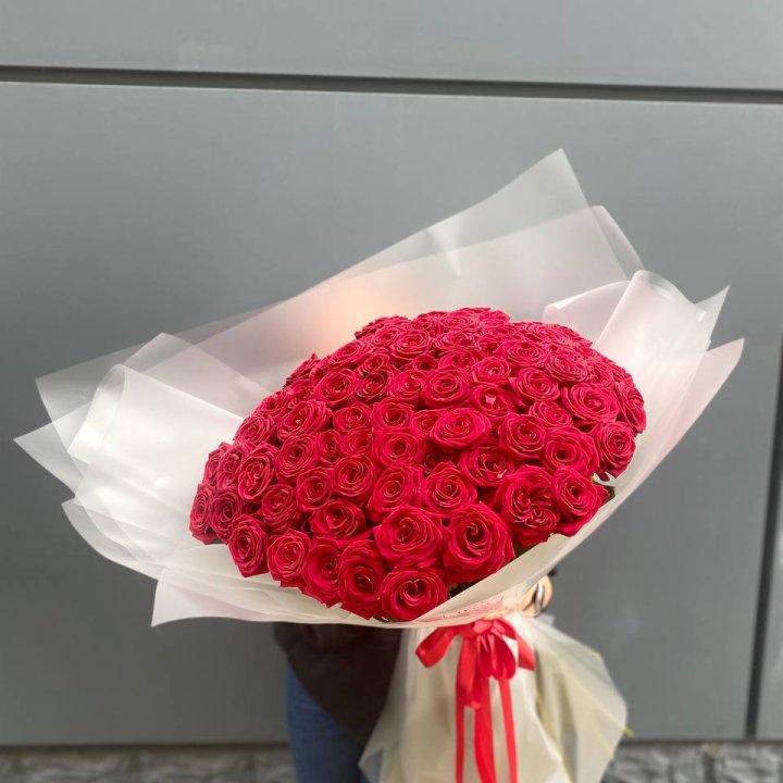 101 высокая роза в Чите