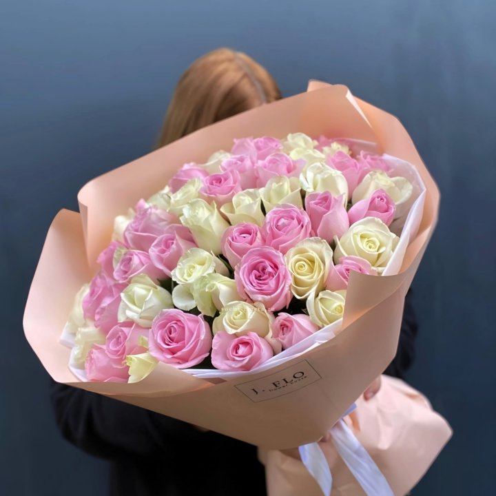55 роз микс нежности в Чите