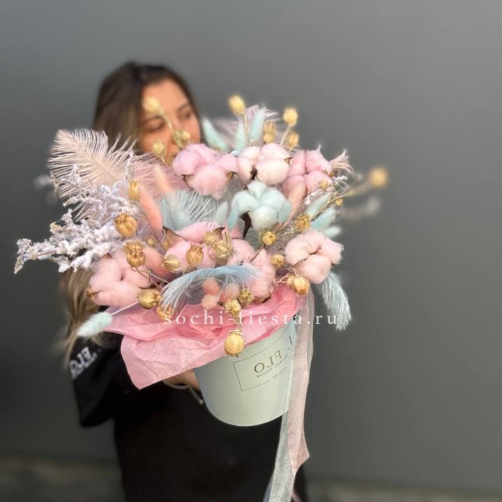 Авторский бокс с сухоцветами №2 в Чите