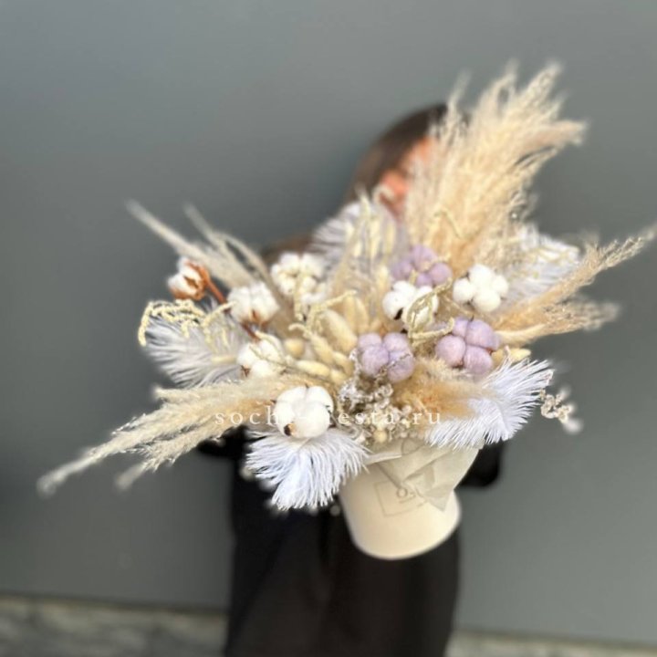 Авторский бокс с сухоцветами №3 в Чите