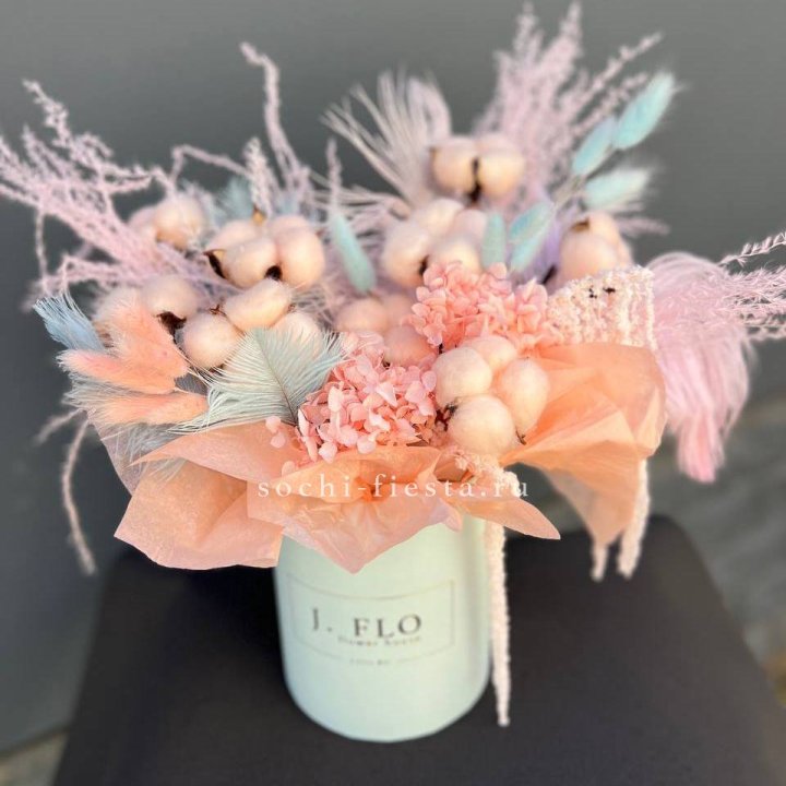 Авторский бокс с сухоцветами №3 в Чите