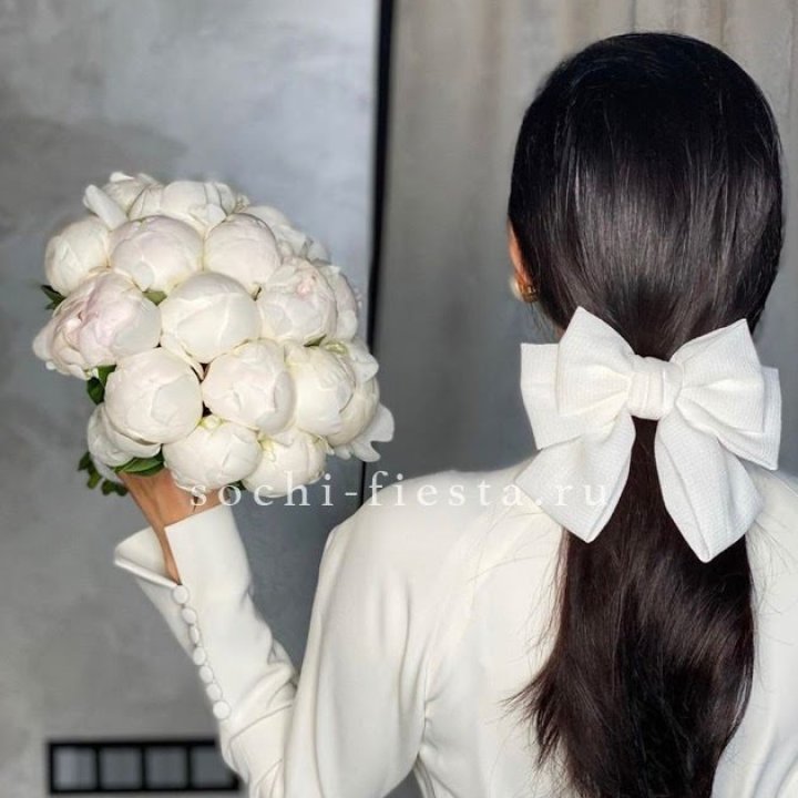 Свадебный букет пионов в Чите