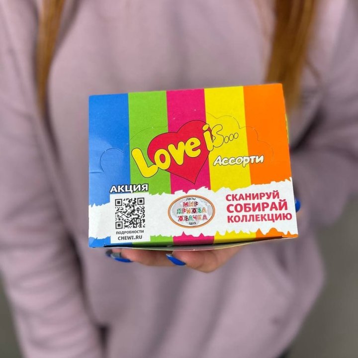 Жевательная резинка "Любовь это..." в Чите