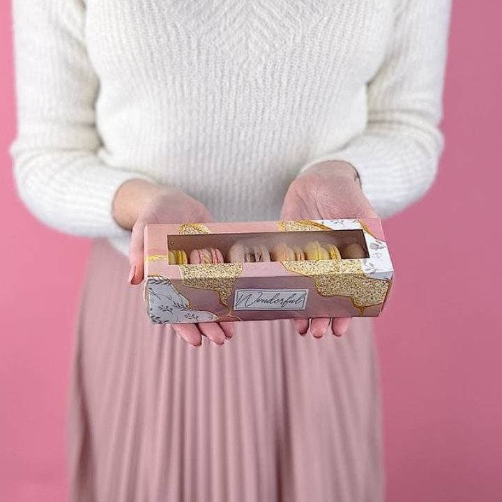 Коробка макаронс 5 шт. в Чите