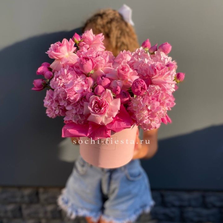 Цветочная композиция "Пасион" в Чите