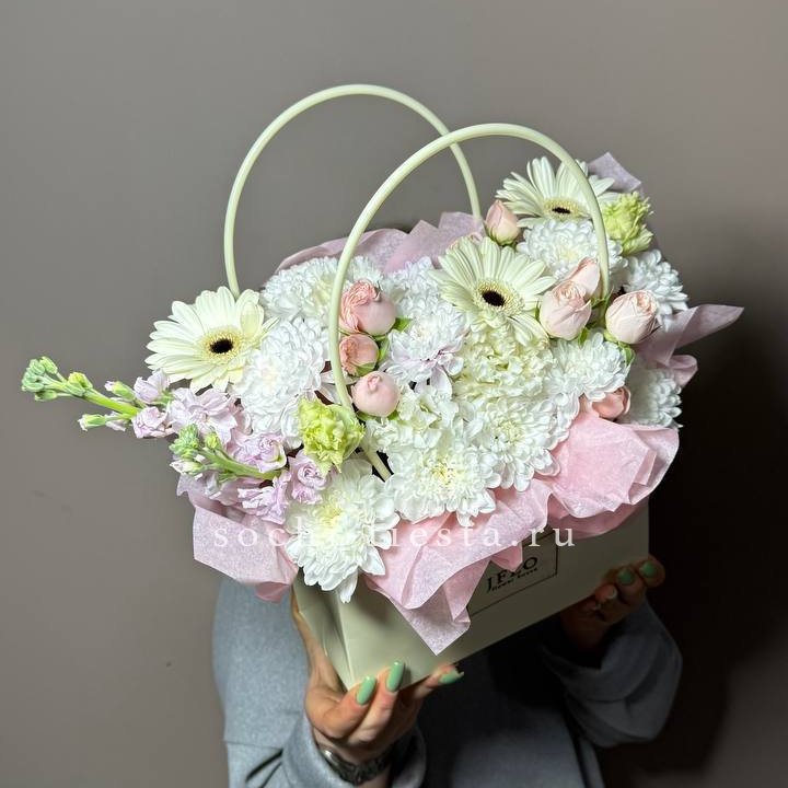 Сумочка "Белый рассвет" в Чите