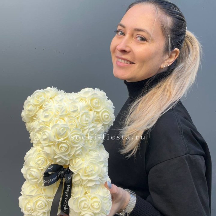 Игрушка медведь белый в Чите