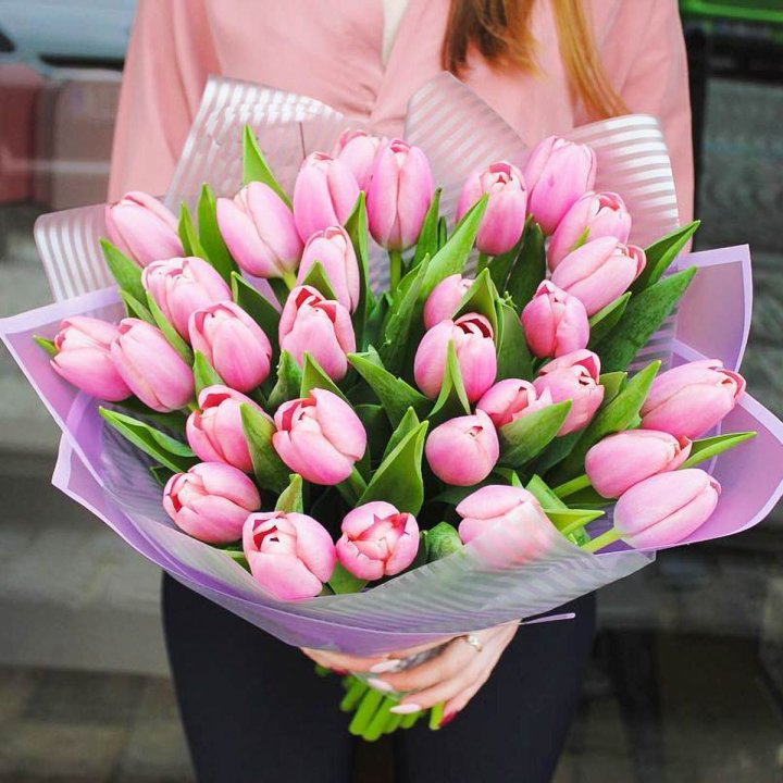 25 тюльпанов "Айс крем" в Чите
