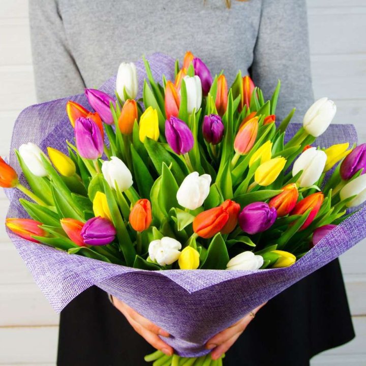 51 тюльпан "Рандом" №2 в Чите